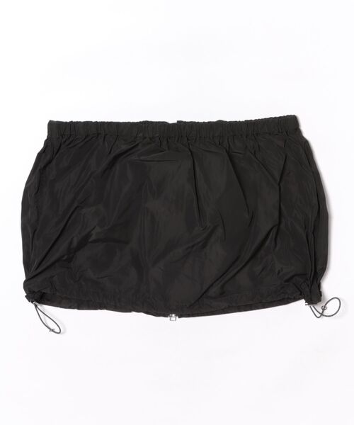 H.A.K（ハク）の「メモリーウェザー＋チュールベアトップスカート（ショルダー付き）（スカート・レディース・カーキ/ブラック・FREE）」の3枚目の写真