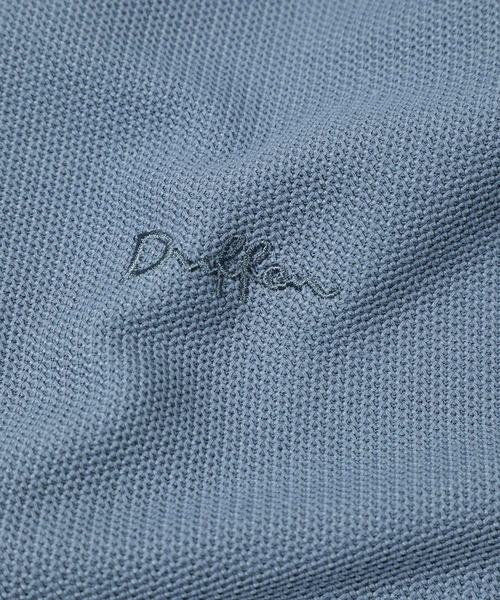 The DUFFER of ST.GEORGE(ザダファーオブセントジョージ)の「KNIT-LIKE RUSSELL PULLOVER HOODIE:セットアップ対応 ニットライク ラッセル プルオーバー フーディー(パーカー・メンズ・ネイビー/ライトブルー・X-LARGE/LARGE/MEDIUM/SMALL)」の15枚目の写真