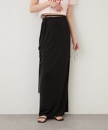 mystic | マルチベルト付きカラーネットスカート(スカート)