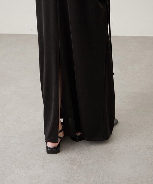 mystic（ミスティック）の「マルチベルト付きカラーネットスカート（スカート・レディース・ベージュ/レッド/ブラック・2/1）」の14枚目の写真