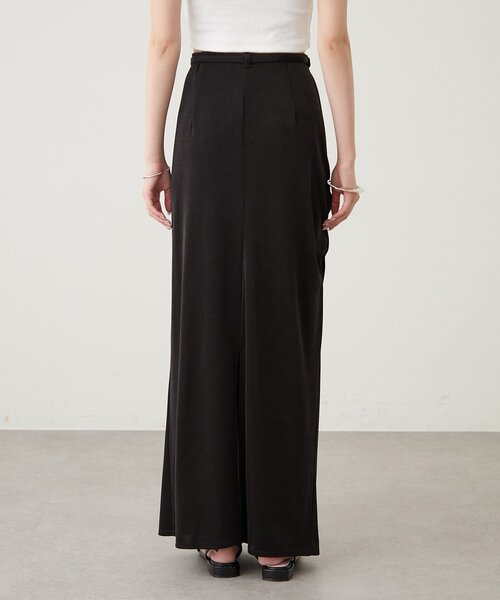 mystic（ミスティック）の「マルチベルト付きカラーネットスカート（スカート・レディース・ベージュ/レッド/ブラック・2/1）」の15枚目の写真