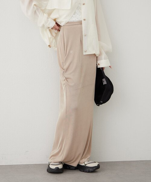 mystic（ミスティック）の「マルチベルト付きカラーネットスカート（スカート・レディース・ベージュ/レッド/ブラック・2/1）」の22枚目の写真