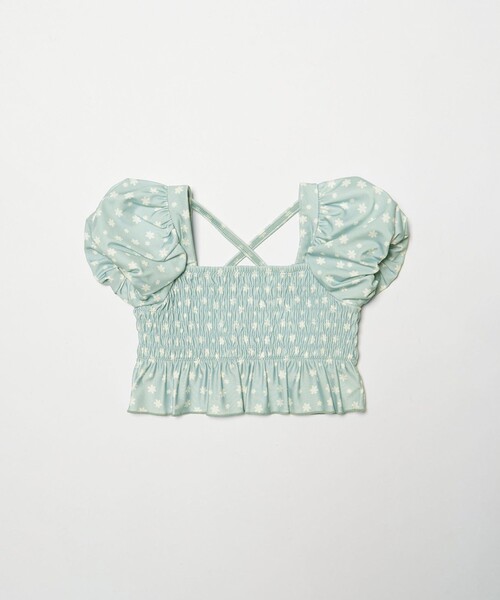 green label relaxing(グリーンレーベルリラクシング)の「コバナガラ タンキニ / 水着 / キッズ 100cm-130cm(水着・キッズ・シャーベット/ライトブルー・130cm/120cm/110cm/100cm)」の13枚目の写真