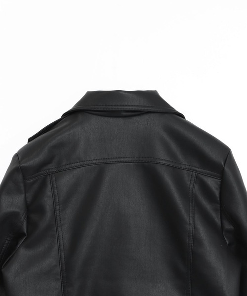 ANAP(アナップ)の「ライダース ジャケット(ライダースジャケット・レディース・ブラック/ホワイト・F)」の21枚目の写真