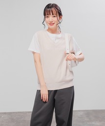 Honeys | 麻混スクールベスト(ベスト)