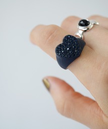 Port（ポート）の「【 Port / ポート 】 ラインストーン ハート リング（リング）」