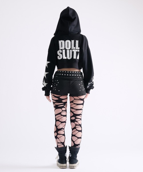 dollslutz(ドルズラッツ)の「【dollslutz】crystal skull cropped ensemble / 【ドルズラッツ】クリスタルスカルクロップドキャミアンサンブル(アンサンブル・レディース・グレー/ブラック・FREE)」の21枚目の写真