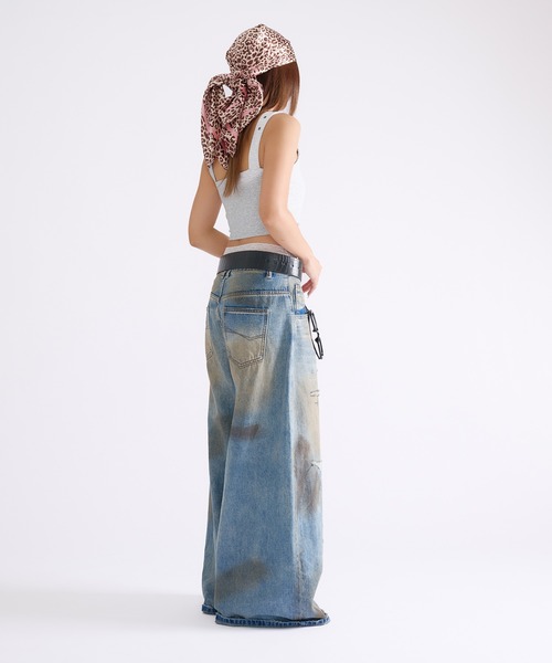 dollslutz(ドルズラッツ)の「【dollslutz】crystal skull cropped ensemble / 【ドルズラッツ】クリスタルスカルクロップドキャミアンサンブル(アンサンブル・レディース・グレー/ブラック・FREE)」の8枚目の写真