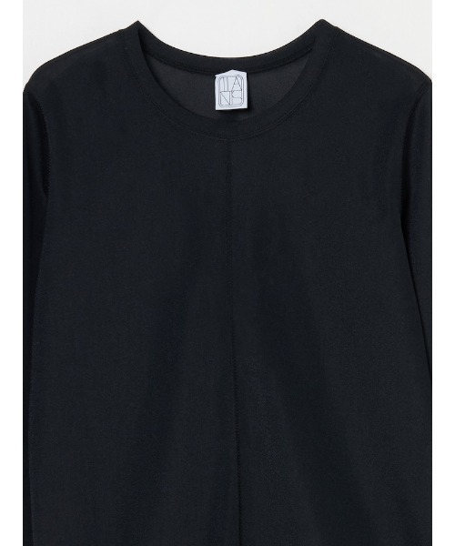 ILANIS(イラニス)の「Quiet Sheer Sleeve Top(Tシャツ/カットソー・レディース・ライトブルー/ブラック/オフホワイト・FREE)」の19枚目の写真