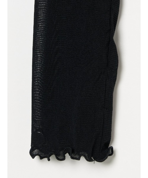 ILANIS(イラニス)の「Quiet Sheer Sleeve Top(Tシャツ/カットソー・レディース・ライトブルー/ブラック/オフホワイト・FREE)」の20枚目の写真