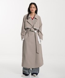 UNITED TOKYO | 【新作】レイヤーディテールトレンチコート｜ウォッシャブル/オフィスカジュアル/オケージョン/春服(トレンチコート)