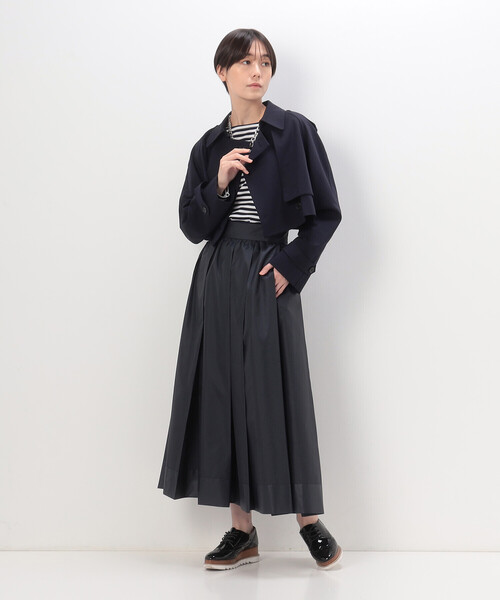 COMME CA（コムサ）の「タフタ スカート（スカート・レディース・ネイビー・9号）」の10枚目の写真