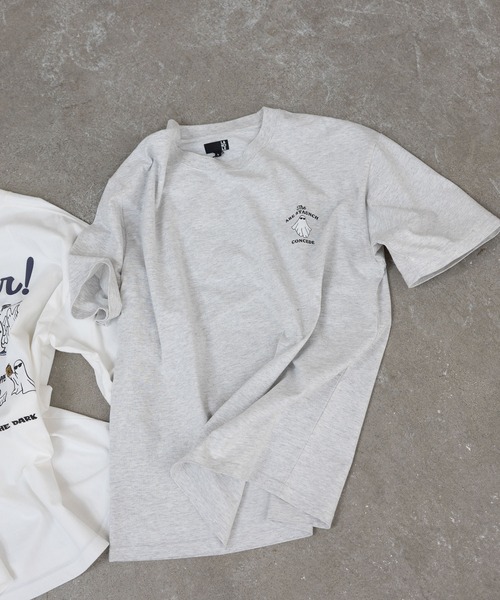 LAKOLE（ラコレ）の「オバケプリントTEE / 644001（Tシャツ/カットソー・メンズ・ブラック/グレー/ホワイト/ネイビー・X-LARGE/LARGE/MEDIUM）」の4枚目の写真