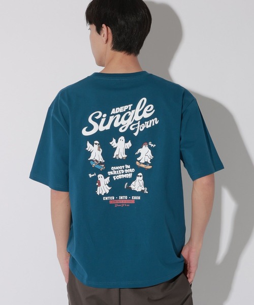 オバケプリントTEE / 644001（Tシャツ/カットソー）｜LAKOLE（ラコレ