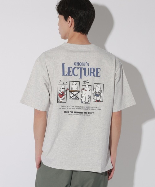 LAKOLE（ラコレ）の「オバケプリントTEE / 644001（Tシャツ/カットソー・メンズ・ブラック/グレー/ホワイト/ネイビー/ロイヤルブルー/スモーク・X-LARGE/LARGE/MEDIUM）」の6枚目の写真