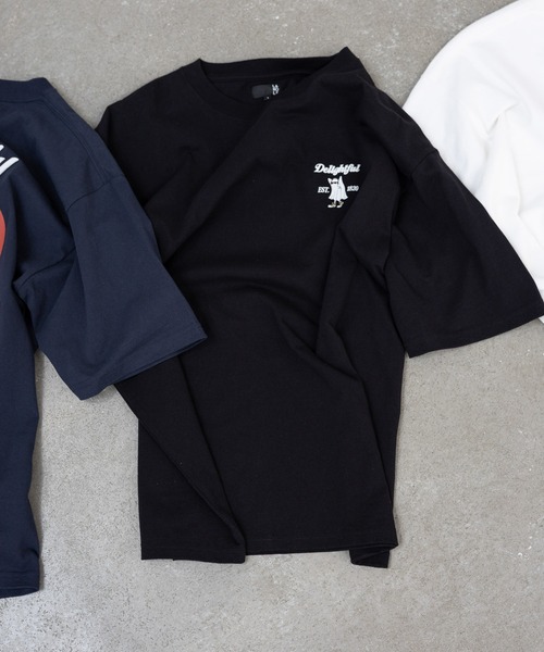 LAKOLE（ラコレ）の「オバケプリントTEE / 644001（Tシャツ/カットソー・メンズ・ブラック/グレー/ホワイト/ネイビー・X-LARGE/LARGE/MEDIUM）」の3枚目の写真