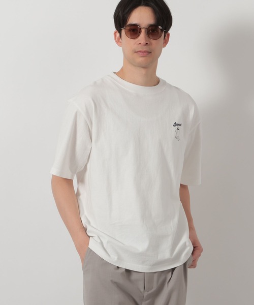 LAKOLE（ラコレ）の「オバケプリントTEE / 644001（Tシャツ/カットソー・メンズ・ブラック/グレー/ホワイト/ネイビー・X-LARGE/LARGE/MEDIUM）」の8枚目の写真