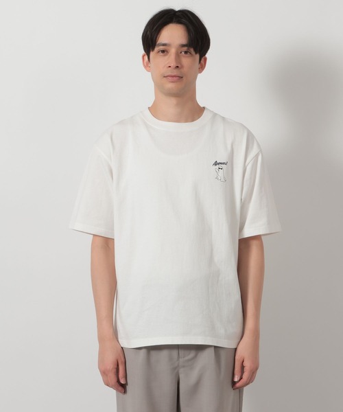 LAKOLE（ラコレ）の「オバケプリントTEE / 644001（Tシャツ/カットソー・メンズ・ブラック/グレー/ホワイト/ネイビー・X-LARGE/LARGE/MEDIUM）」の14枚目の写真