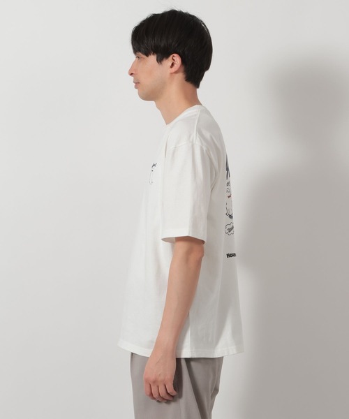 LAKOLE（ラコレ）の「オバケプリントTEE / 644001（Tシャツ/カットソー・メンズ・ブラック/グレー/ホワイト/ネイビー・X-LARGE/LARGE/MEDIUM）」の15枚目の写真