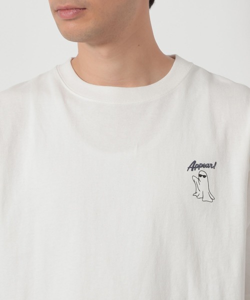 LAKOLE（ラコレ）の「オバケプリントTEE / 644001（Tシャツ/カットソー・メンズ・ブラック/グレー/ホワイト/ネイビー・X-LARGE/LARGE/MEDIUM）」の17枚目の写真