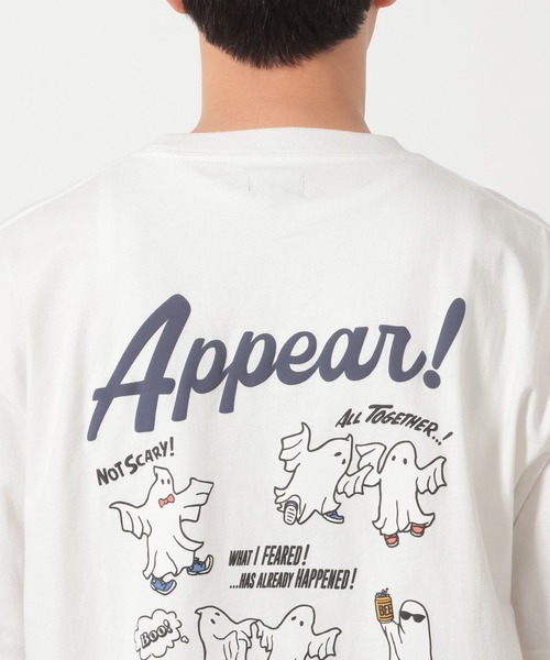 LAKOLE（ラコレ）の「オバケプリントTEE / 644001（Tシャツ/カットソー・メンズ・ブラック/グレー/ホワイト/ネイビー・X-LARGE/LARGE/MEDIUM）」の20枚目の写真