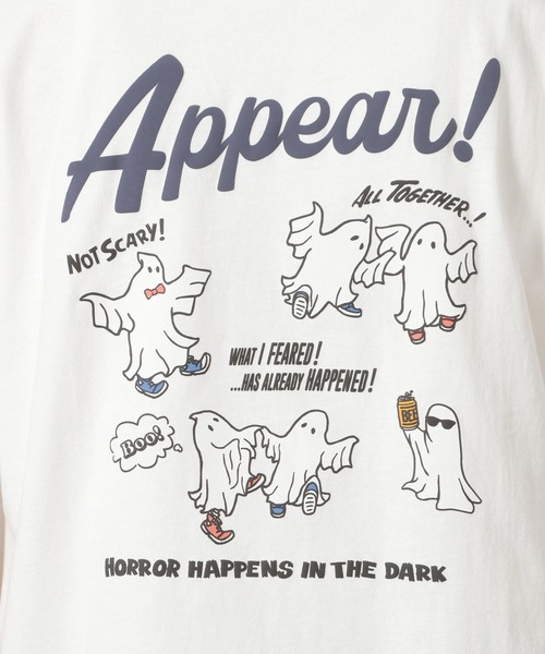 LAKOLE（ラコレ）の「オバケプリントTEE / 644001（Tシャツ/カットソー・メンズ・ブラック/グレー/ホワイト/ネイビー・X-LARGE/LARGE/MEDIUM）」の22枚目の写真