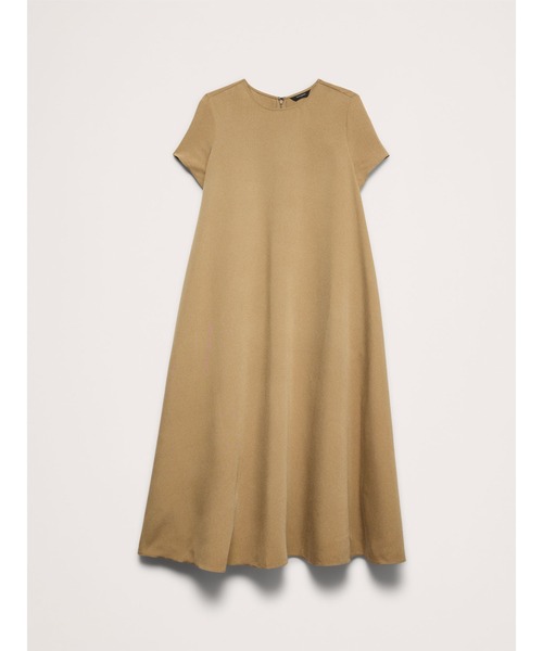 BANANA REPUBLIC FACTORY STORE（バナナリパブリック ファクトリーストア）の「BANANA REPUBLIC FACTORY STORE　　日本限定 トラペーズ マキシワンピース（ワンピース・レディース・ベージュ/ブラック・XS/S/M/L）」の5枚目の写真