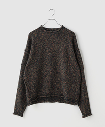 Name.（ネーム）の「Name./ネーム  SHIFTED MELANGE KNIT PULLOVER（ニット/セーター）」