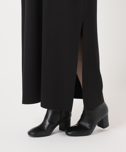 CITYSHOP(シティーショップ)の「《追加2》V NECK LEAN DRESS:ワンピース(ワンピース・レディース・ブラック/チャコールグレー・36/38)」の5枚目の写真