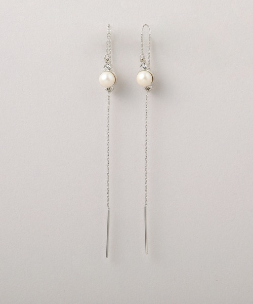 CALIN STANDARD(カリンスタンダード)の「◆金属アレルギー対応◆◆made in japan◆パールビジュー アメリカンピアス(ピアス(両耳用)・レディース・ゴールド/シルバー・FREE)」の2枚目の写真