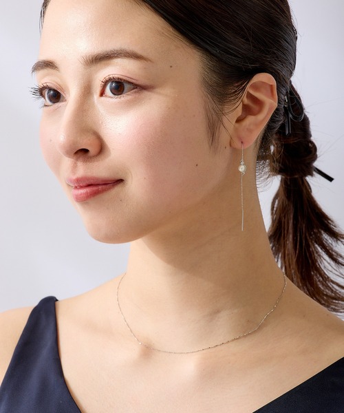 CALIN STANDARD(カリンスタンダード)の「◆金属アレルギー対応◆◆made in japan◆パールビジュー アメリカンピアス(ピアス(両耳用)・レディース・ゴールド/シルバー・FREE)」の14枚目の写真