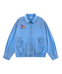 WOKE EDGE（ウォークエッジ）の「トラックジャケット｜Badge Truck Jacket｜WOKE EDGE（ナイロンジャケット）」