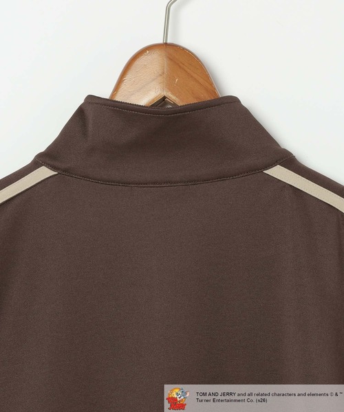 niko and...（ニコアンド）の「【トムとジェリー】コラボ トラックジャージ（ジャージ・レディース・ブルー/ブラウン・MEDIUM/LARGE）」の15枚目の写真