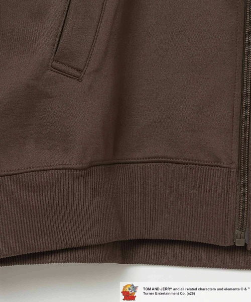 niko and...（ニコアンド）の「【トムとジェリー】コラボ トラックジャージ（ジャージ・レディース・ブルー/ブラウン・MEDIUM/LARGE）」の17枚目の写真