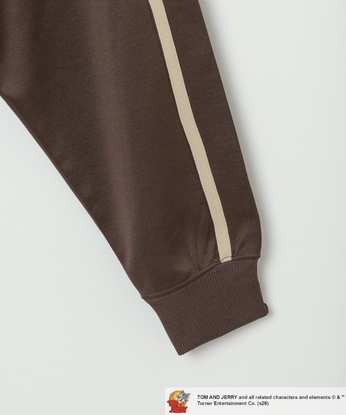 niko and...（ニコアンド）の「【トムとジェリー】コラボ トラックジャージ（ジャージ・レディース・ブルー/ブラウン・MEDIUM/LARGE）」の18枚目の写真