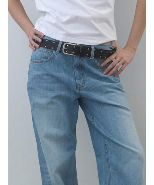 Kijun(キジュン)の「Washed Relaxed Fit Jeans Blue(デニムパンツ・レディース・その他・SMALL/MEDIUM)」の8枚目の写真