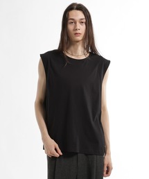 HARE | 【接触冷感】ユルネックノースリーブ(HARE)(Tシャツ/カットソー)