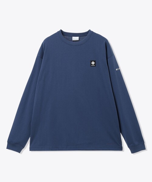 Columbia(コロンビア)の「UVカット 速乾 Columbia/スタックブルック グラフィック ロングスリーブTシャツ/コロンビア(Tシャツ/カットソー・レディース・ホワイト/ネイビー/ブラック/グリーン・XL/M/XS/L/S)」の12枚目の写真