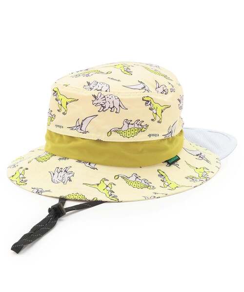 kladskap（クレードスコープ）の「総柄アウトドアハット（ハット・キッズ・ネイビー/ライトベージュ・S(48-50cm)/L(54-56cm)/51-53cm）」の2枚目の写真