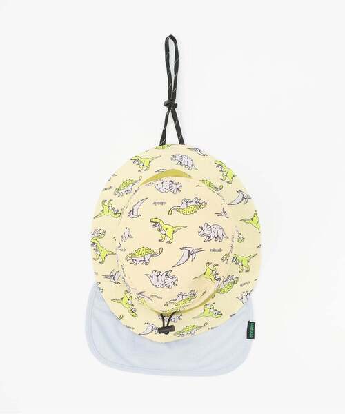 kladskap（クレードスコープ）の「総柄アウトドアハット（ハット・キッズ・ネイビー/ライトベージュ・S(48-50cm)/L(54-56cm)/51-53cm）」の5枚目の写真