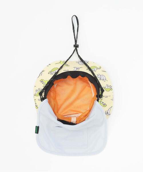 kladskap（クレードスコープ）の「総柄アウトドアハット（ハット・キッズ・ネイビー/ライトベージュ・S(48-50cm)/L(54-56cm)/51-53cm）」の6枚目の写真