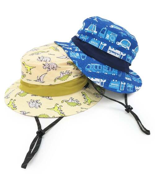 kladskap（クレードスコープ）の「総柄アウトドアハット（ハット・キッズ・ネイビー/ライトベージュ・S(48-50cm)/L(54-56cm)/51-53cm）」の13枚目の写真