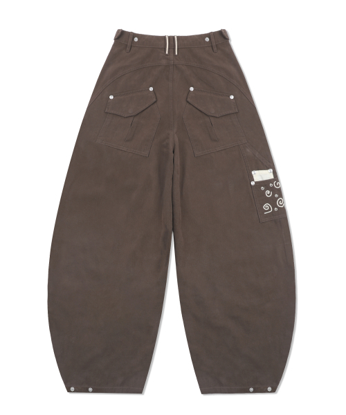 RuNaKi'Hu'(ルナキフ)の「WXP082 シオリ ダブルニ バルーンパンツ (ブラウン)(その他パンツ・レディース・その他・1/2/3)」の5枚目の写真