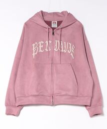 BEN DAVIS（ベンデイビス）の「【BEN DAVIS/ベンデイビス】フェイクスエード ワッペン フルジップパーカー ダブルジップ（パーカー）」