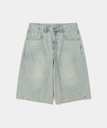 denim bermuda short pants 11.5oz light indigo