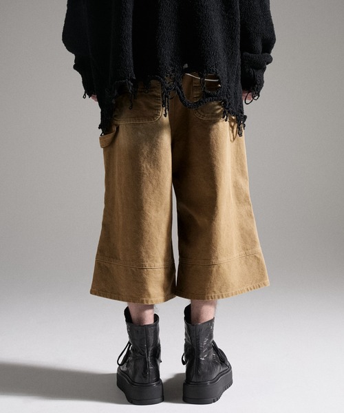 GRANCY(グランシー)の「【GRANCY】Double Knee Duck Half Pants / ダブルニーダックハーフパンツ(その他パンツ・メンズ・カーキ/ベージュ・L/S/M)」の4枚目の写真