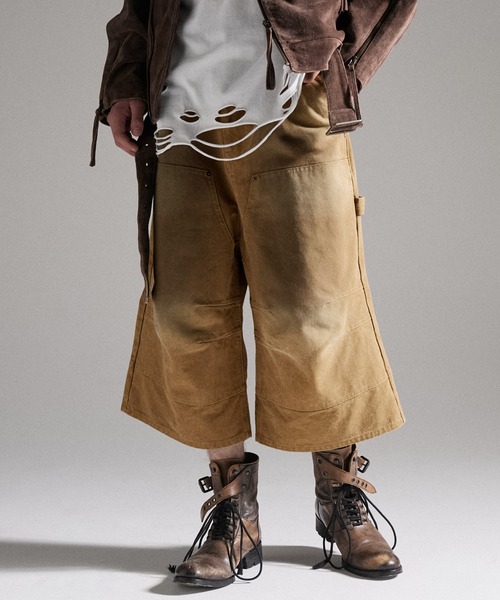 GRANCY(グランシー)の「【GRANCY】Double Knee Duck Half Pants / ダブルニーダックハーフパンツ(その他パンツ・メンズ・カーキ/ベージュ・L/S/M)」の11枚目の写真