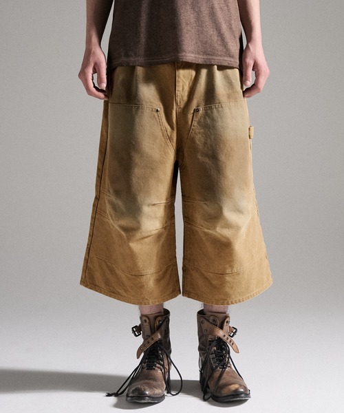 GRANCY(グランシー)の「【GRANCY】Double Knee Duck Half Pants / ダブルニーダックハーフパンツ(その他パンツ・メンズ・カーキ/ベージュ・L/S/M)」の12枚目の写真