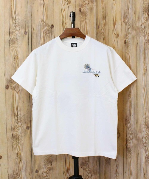AVIREX(アヴィレックス)の「SOUVENIR T-SHIRT 'TIGER & DRAGON'(Tシャツ/カットソー・メンズ・ネイビー/ブラック/ホワイト・XXL/XL/L/M)」の4枚目の写真