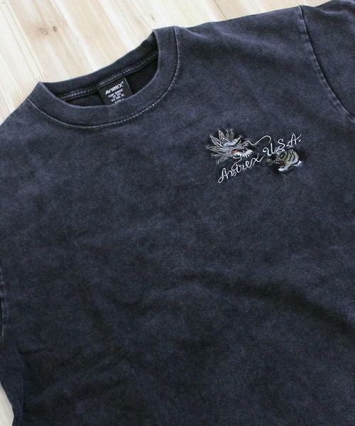 AVIREX(アヴィレックス)の「SOUVENIR T-SHIRT 'TIGER & DRAGON'(Tシャツ/カットソー・メンズ・ネイビー/ブラック/ホワイト・XXL/XL/L/M)」の10枚目の写真
